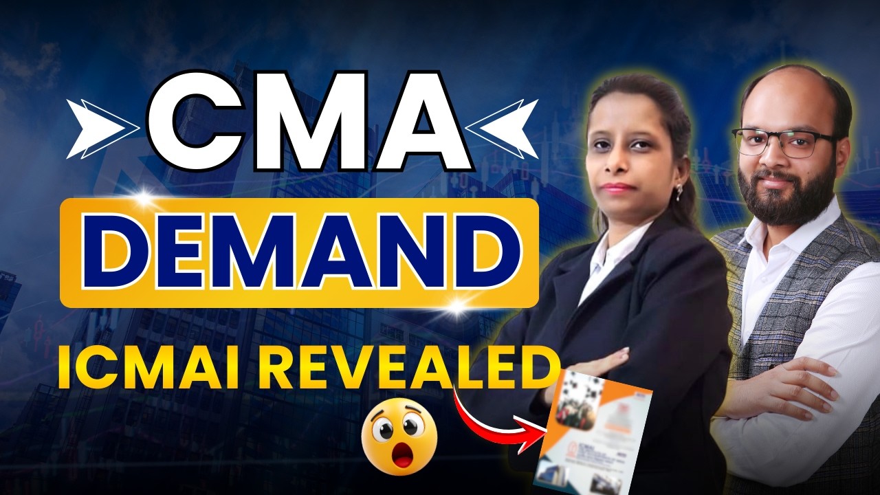 High Demand for CMA's ICMAI Revealed | CMA Campus Placement 2026 | CMA Salary in India | CMA Jobs