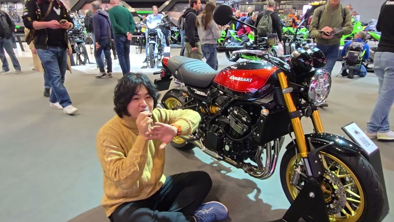 Z900RS 스페셜 에디션 실물 감상평. 남자중의 남자 상남자의 바이크 가와사키 Z RS 시리즈 둘러보기