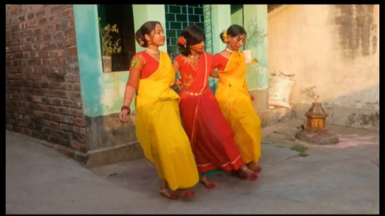 আজ ফাগুনে আগুন লাগে ❤️‍🔥🪅❤️💟🌸