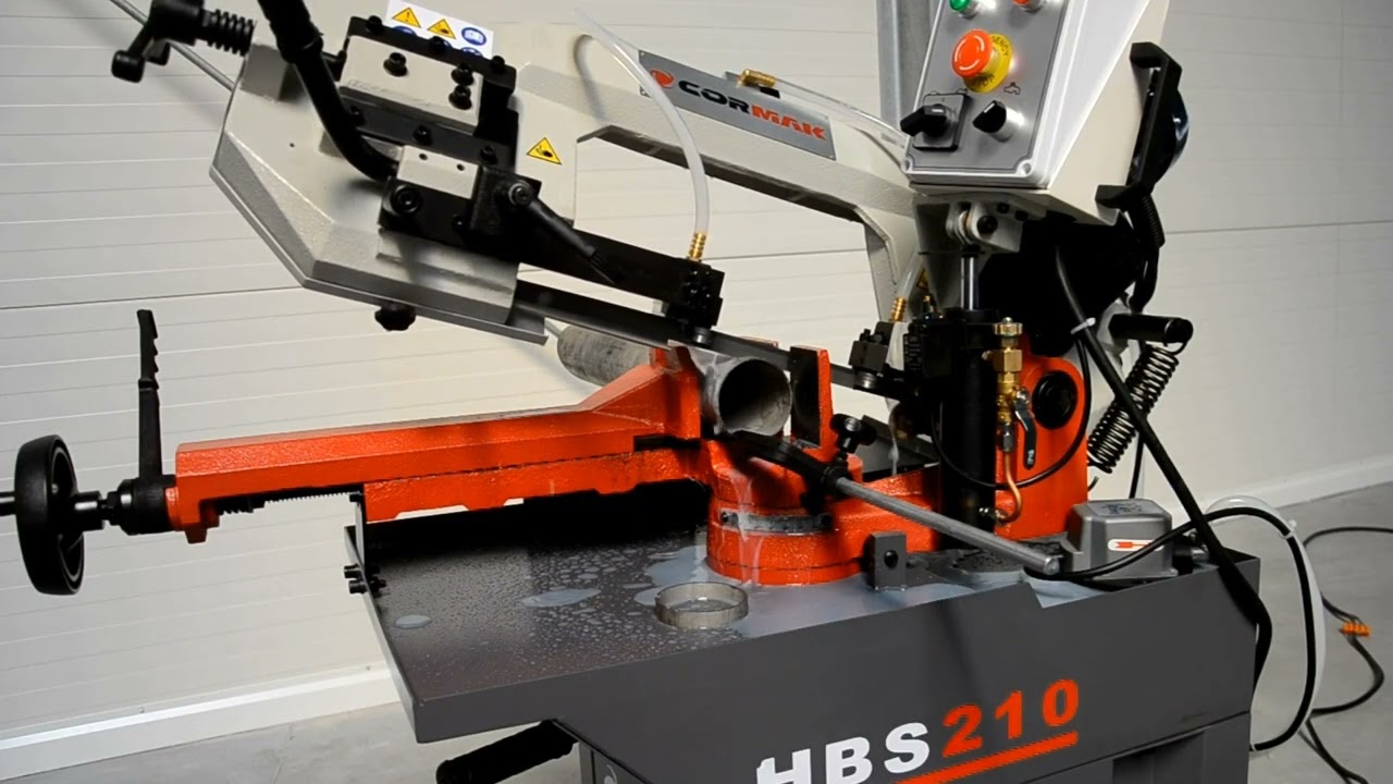 Przecinarka taśmowa do metalu METCOR HBS210