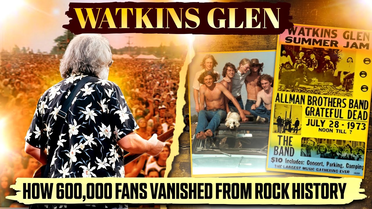 Watkins Glen ’73: исторический фестиваль, превзошедший Вудсток по масштабу и духу!