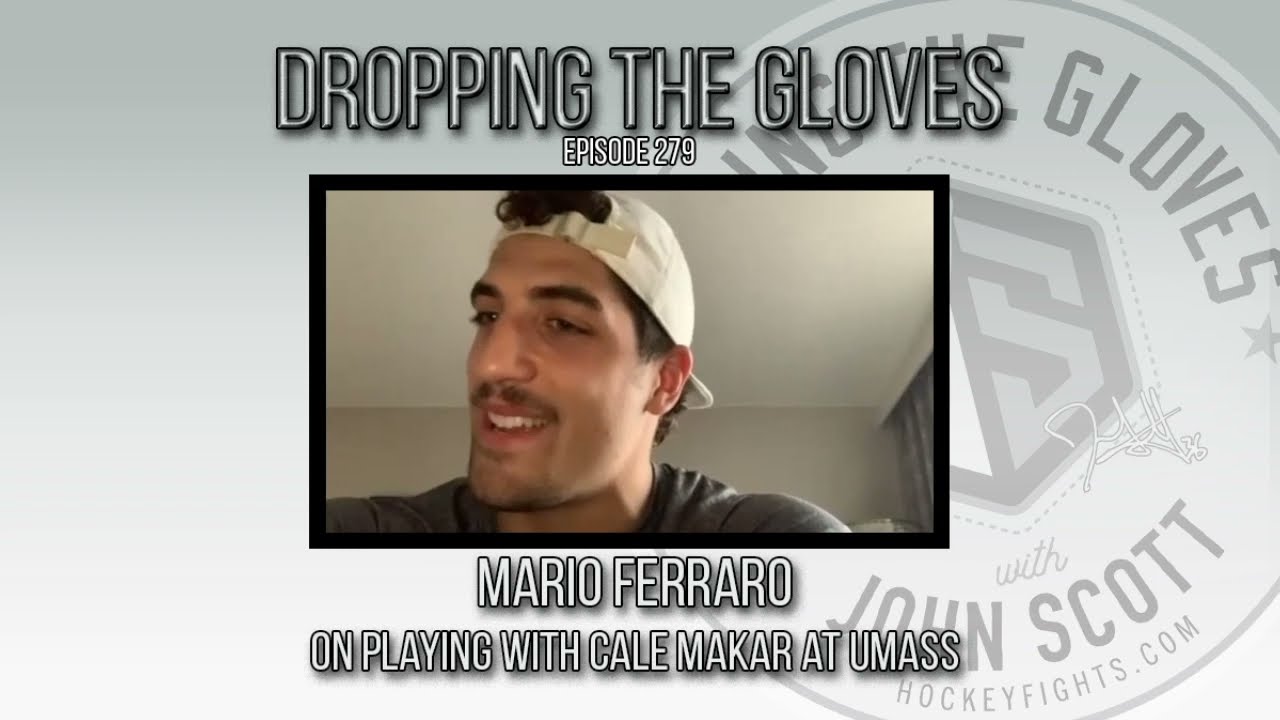 Mario Ferraro on playing with Cale Makar at UMass