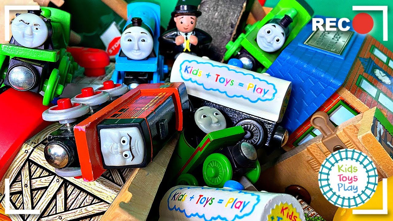 🔴LIVESTREAM Kids Toys Play Thomas and Friends CommunityTrack Build