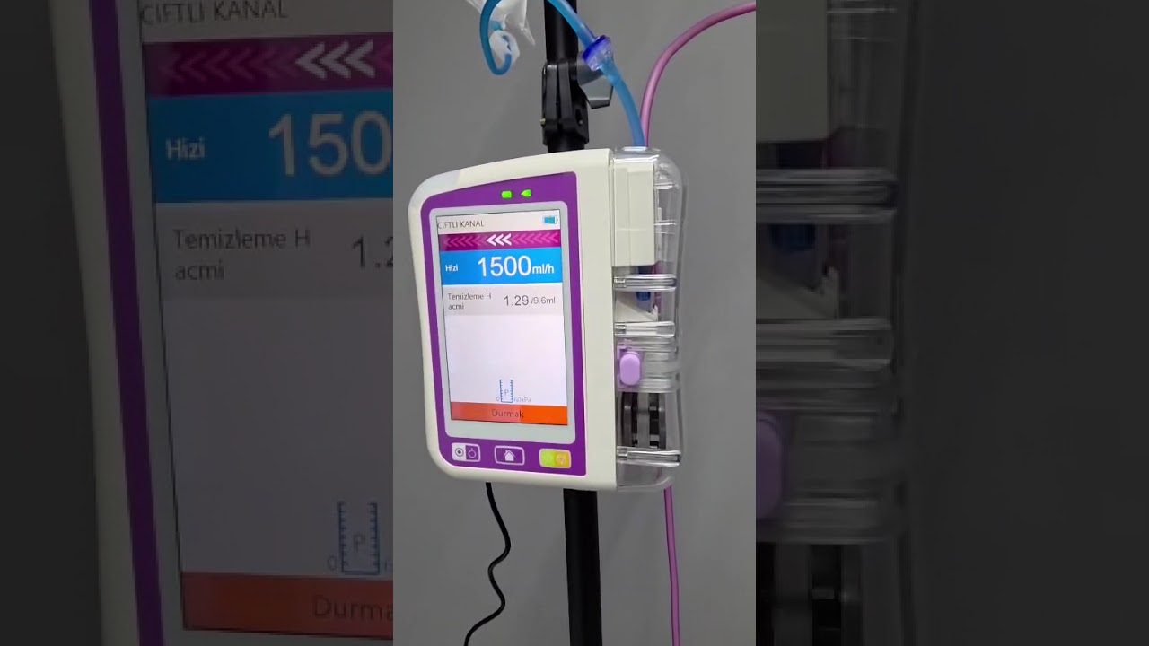 Beacon yıkamalı ve dokunmatik ekranlı cihaz kullanımı