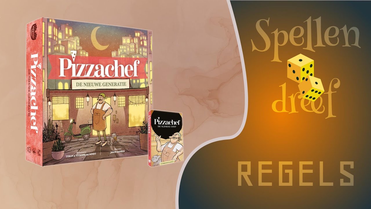 Speluitleg Pizzachef De Nieuwe Generatie + De Slinkse Chef - Regels (NL/BE)
