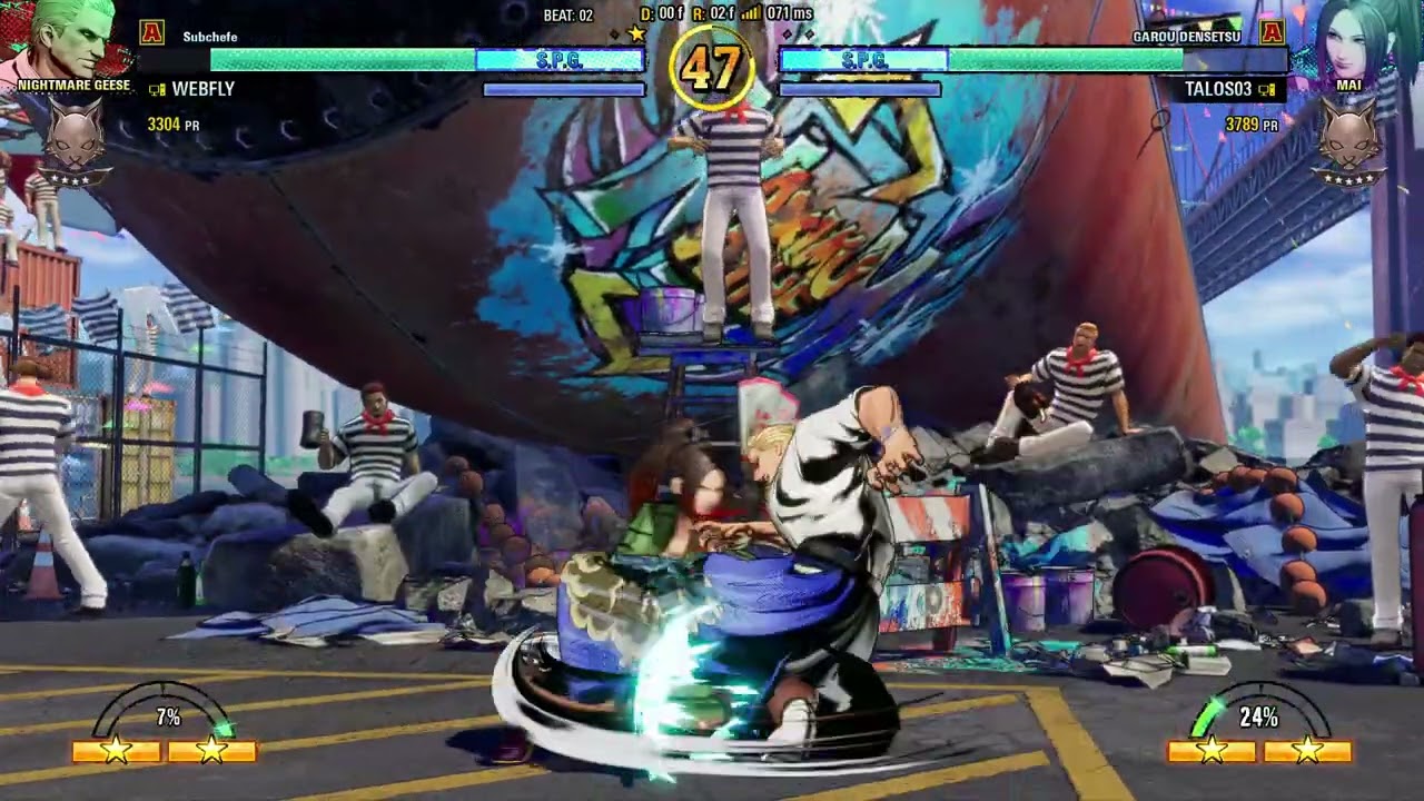 FATAL FURY  City of the Wolves   Geese noiaaaaaaa