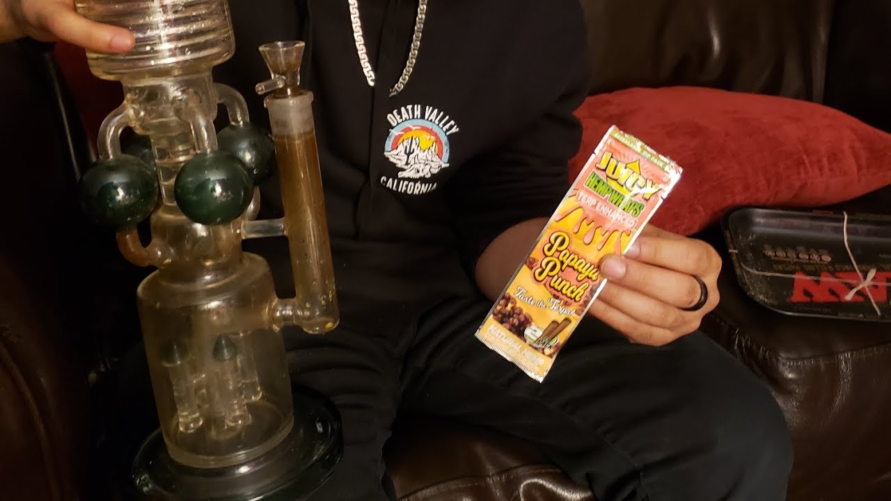 SMOKING JUICY HEMP WRAPS/BONG RIPS! #viral #trending #fyp