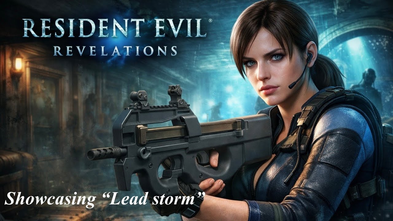 RE Revelations: Lv.50 BW max slots purple Lead Storm drop, upgrade, customization & gameplay