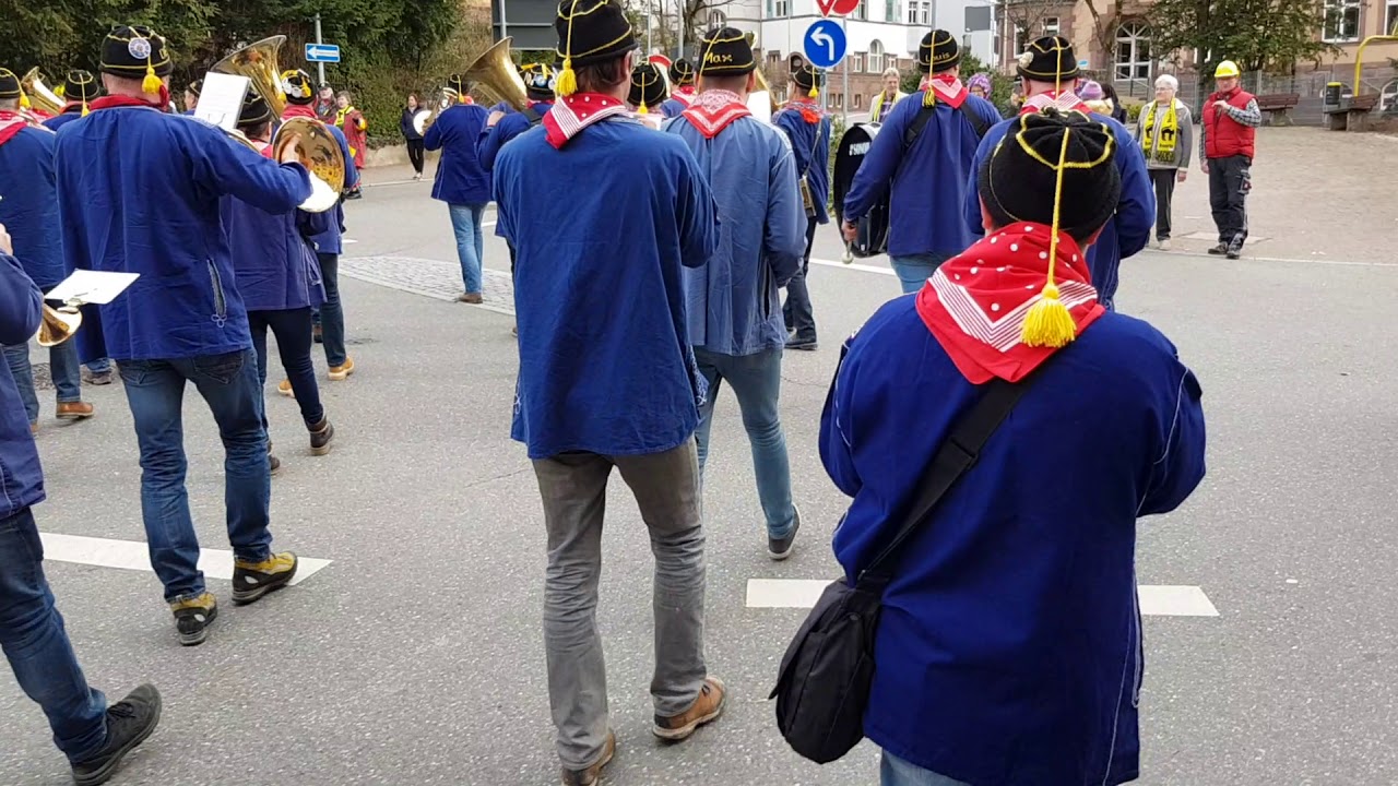 Der Musikverein Dettingen in Schramberg - Sonntag Brezelsegen 2019