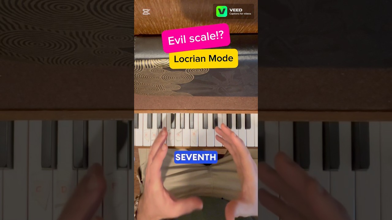 The most evil scale you can find: Locrian Mode