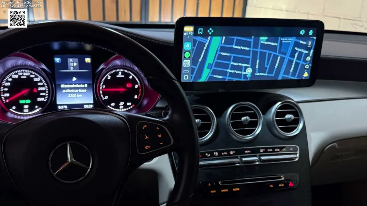 Nunoo Android Multimedia Screen for  Mercedes Benz W205| Wireless CarPlay