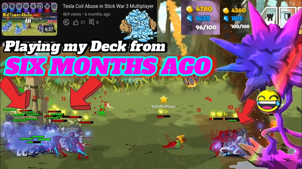 Cancerous Deck For Stick War 3 Multiplayer! 🥶