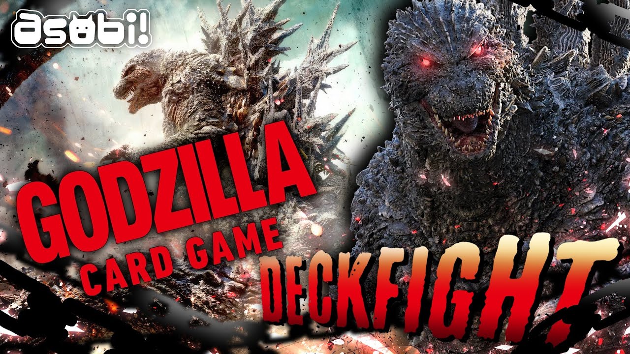 GODZILLA Card Game Deck Fight Video!! Feat. [Burst VS Evolution]