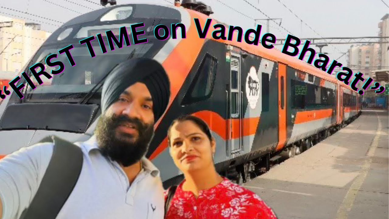 First Experience of Vande Bharat 🚆 Train / Jaipur to Delhi | Premium Train of India | Jaipur Vlogs