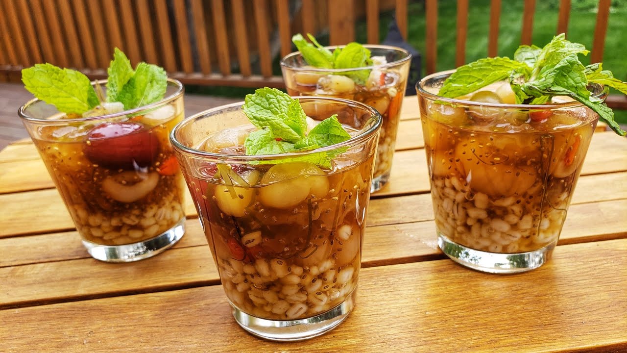 Refreshing Herbal Tea Drink/Dessert - Ching Po Leung - Sam Bo Luong.