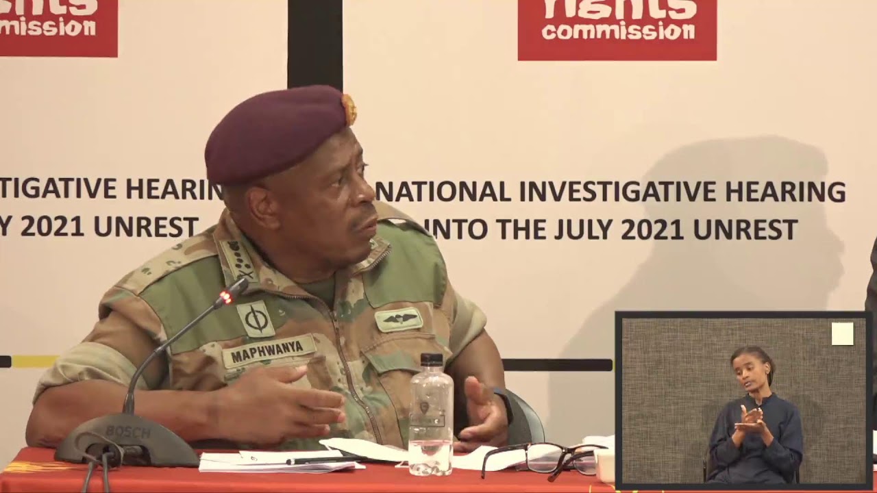 2022-03-01 - NATIONAL INVESTIGATIVE HEARING INTO THE JULY UNREST