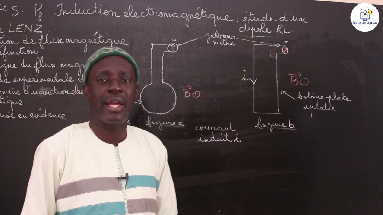 Cours - TS1 - PC: Physique/ Induction électromagnétique: étude d'un dipôle RL/ M. Diop / suite 1