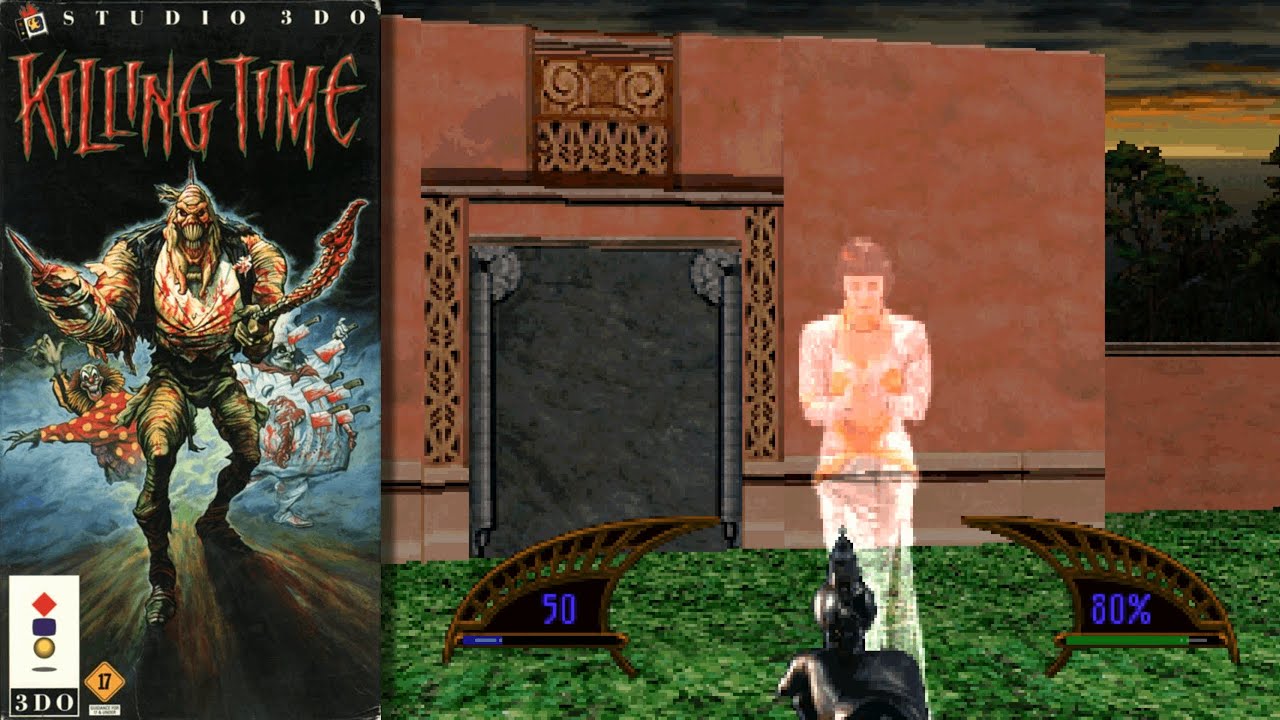 Killing Time (1995) 3DO gameplay - Phoenix emulator - Interesting but very flawed FPS