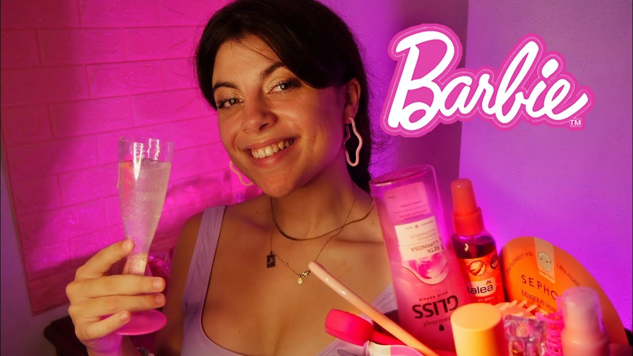 TRATTAMENTO VISO e CAPELLI per VERE BARBIE 🌸(personal attention, layered sounds) roleplay ASMR ITA
