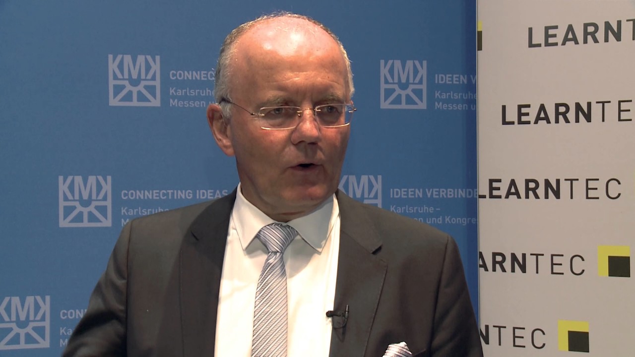 Ingmar J. Rath von Integrata - Cegos Group im Gespr&auml;ch auf der LEARNTEC 2017