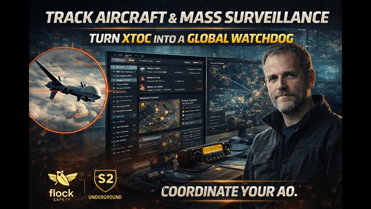 Track ANY Aircraft + Mass Surveillance | 340,000 Registrations in XTOC