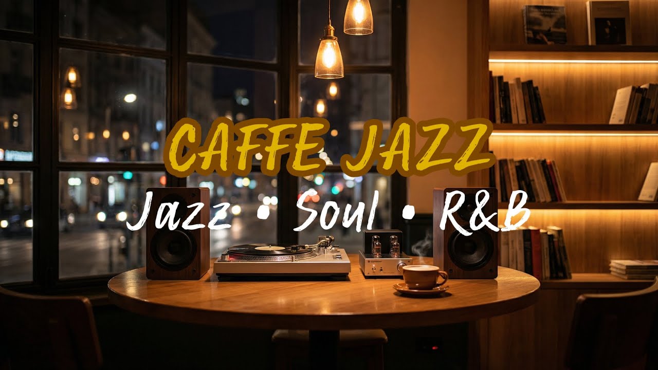 COZY CAFE JAZZ, SMOOTH BACKGROUND MUSIC FOR WORK & STUDY 8 HOURS
