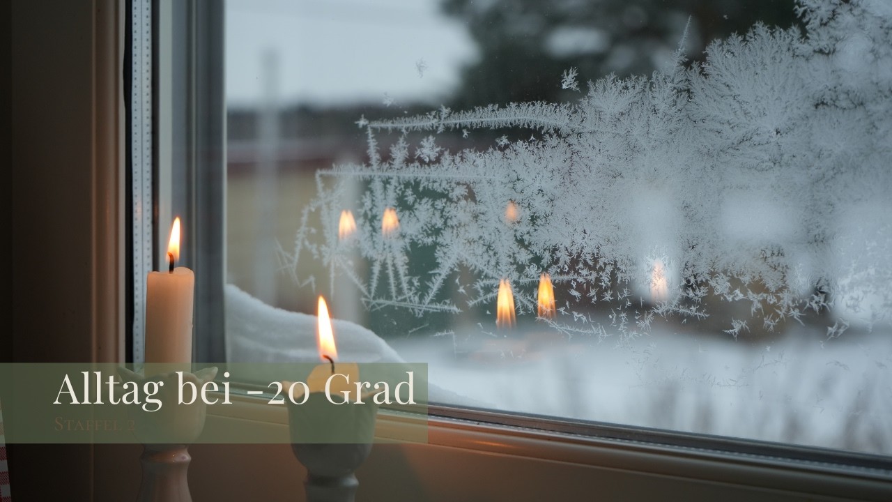 Winterroutine in Schweden | Einblick in unser Leben mit der Kälte -20°