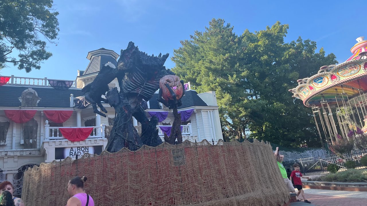 Six flags America fright fest walkthrough 2024 opening day