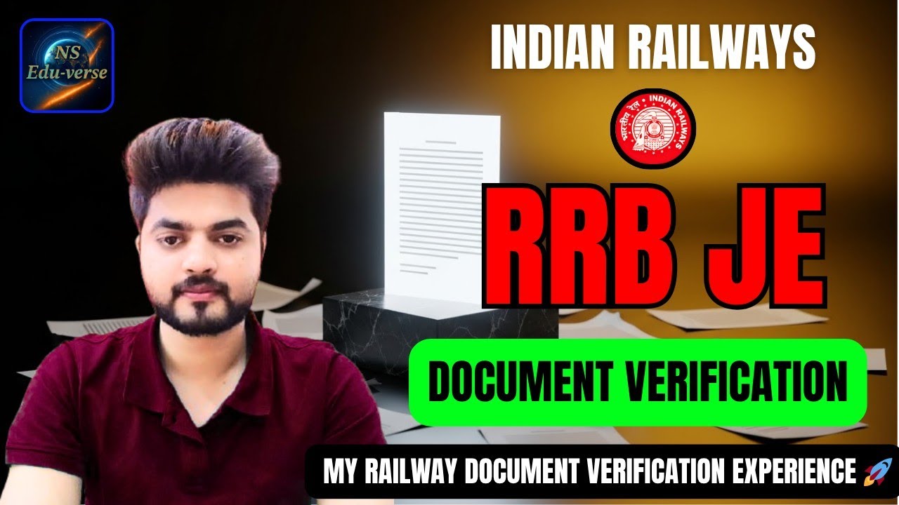 RAILWAY DOCUMENT VERIFICATION Full Process Explained - My real experience 🚂