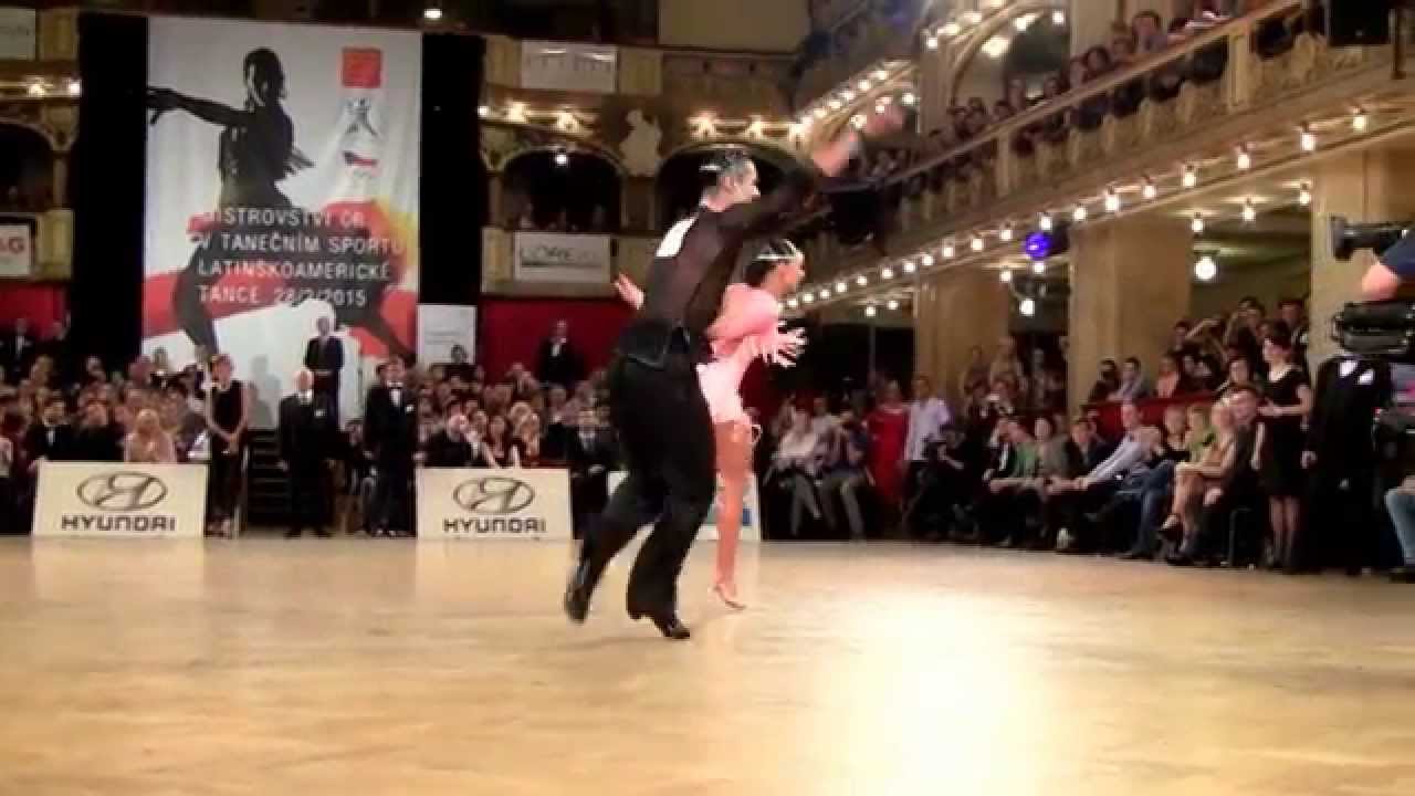 Tomáš Gál & Markéta Dostálová - final jive, Czech national latin championship 2015