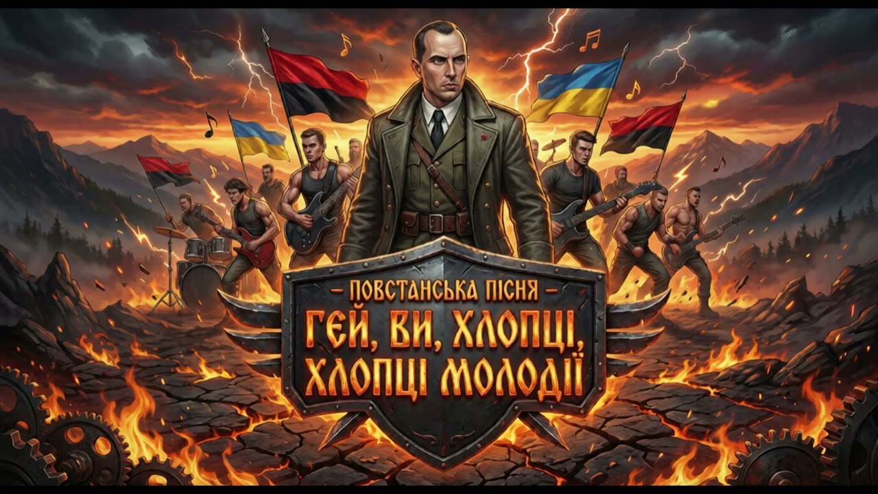Повстанська пісня — Гей, ви, хлопці, хлопці молодії (Heavy Metal March Edition)