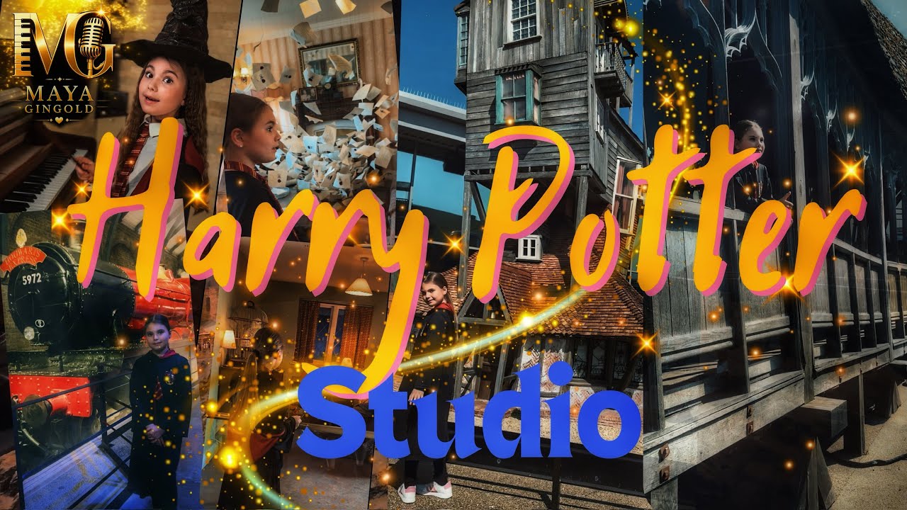 Warner Bros Studio London.  Maya Plays Harry Potter Theme/Тема Гарри Поттера на пианино