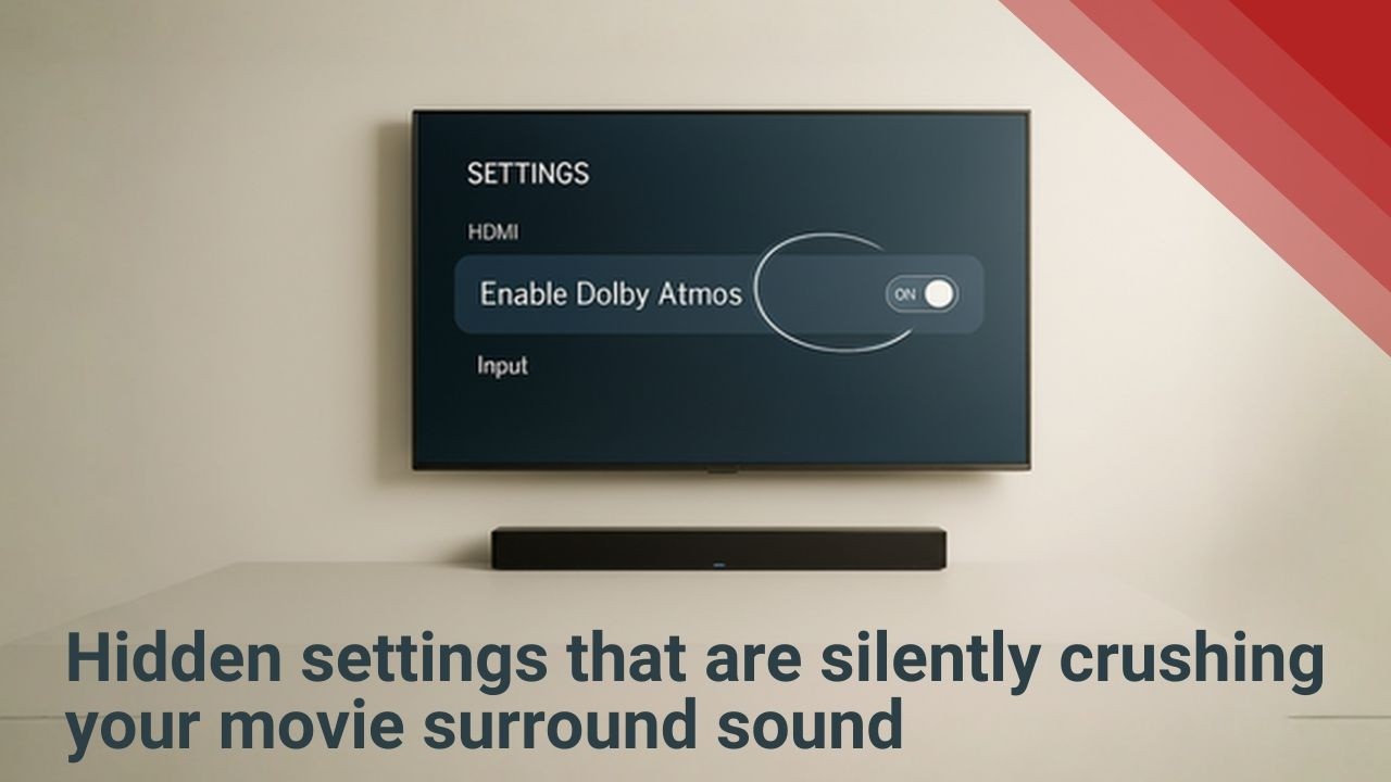 Эти настройки незаметно ухудшают качество звука Dolby Atmos 🤯 (посмотрите, как это исправить)