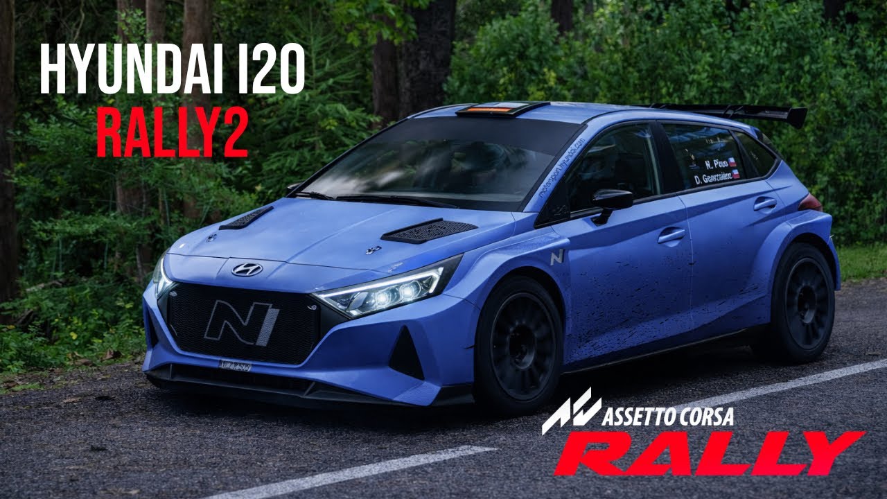Hyundai i20 Rally2 • Steigenbach, Alsacia  • Assetto Corsa Rally