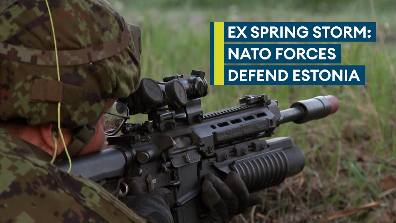 1,500 UK personnel in Nato rehearsal defending Estonia from invasion
