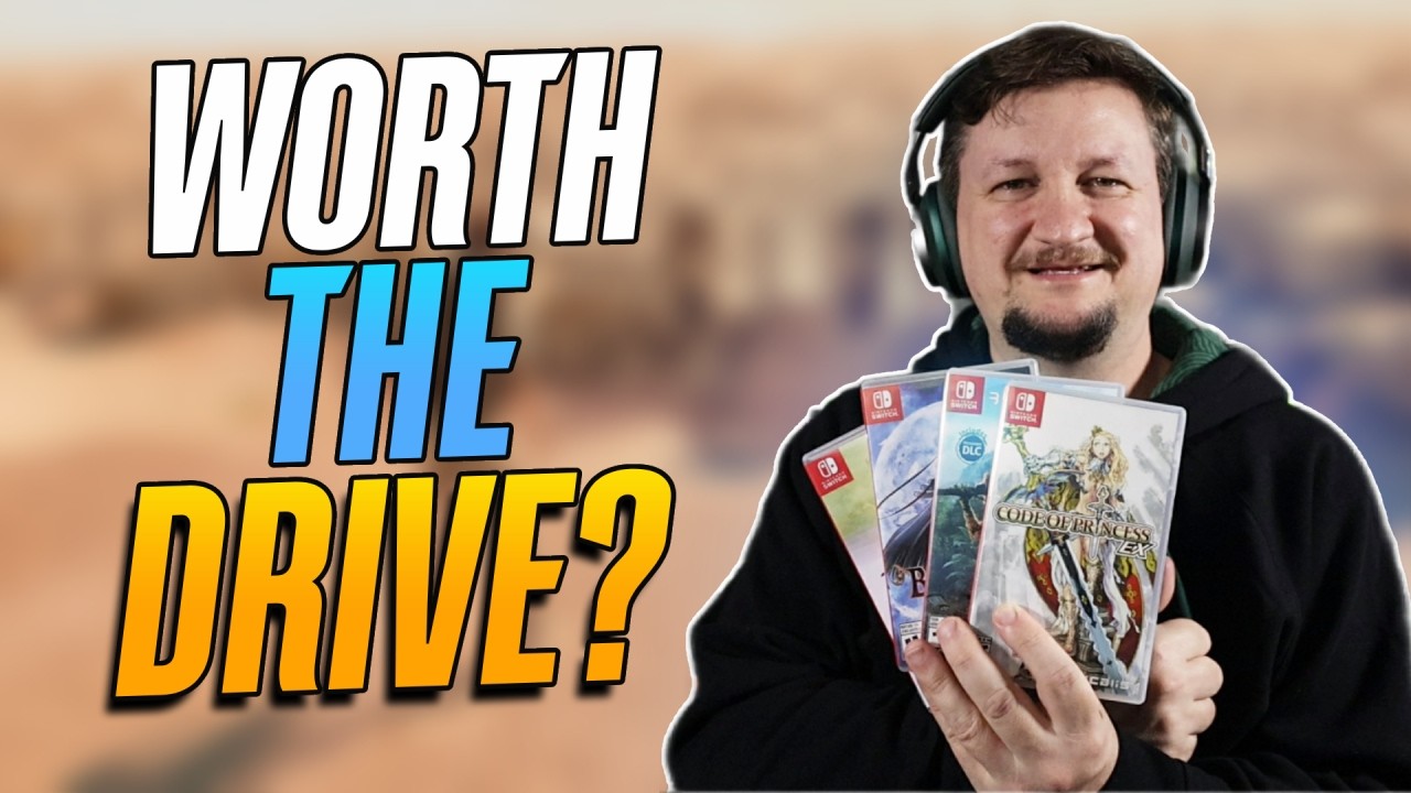 I Drove Across a GAMING DESERT for THESE Physical Switch Games