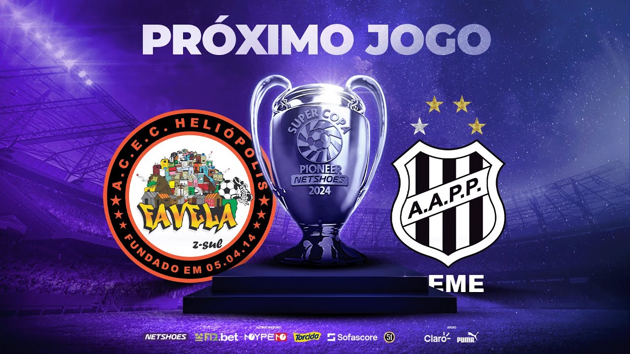 FAVELA/HELIPA x PONTE PRETA/LEME-  AO VIVO - OITAVAS-DE-FINAL DA SUPER COPA PIONEER NETSHOES 2024