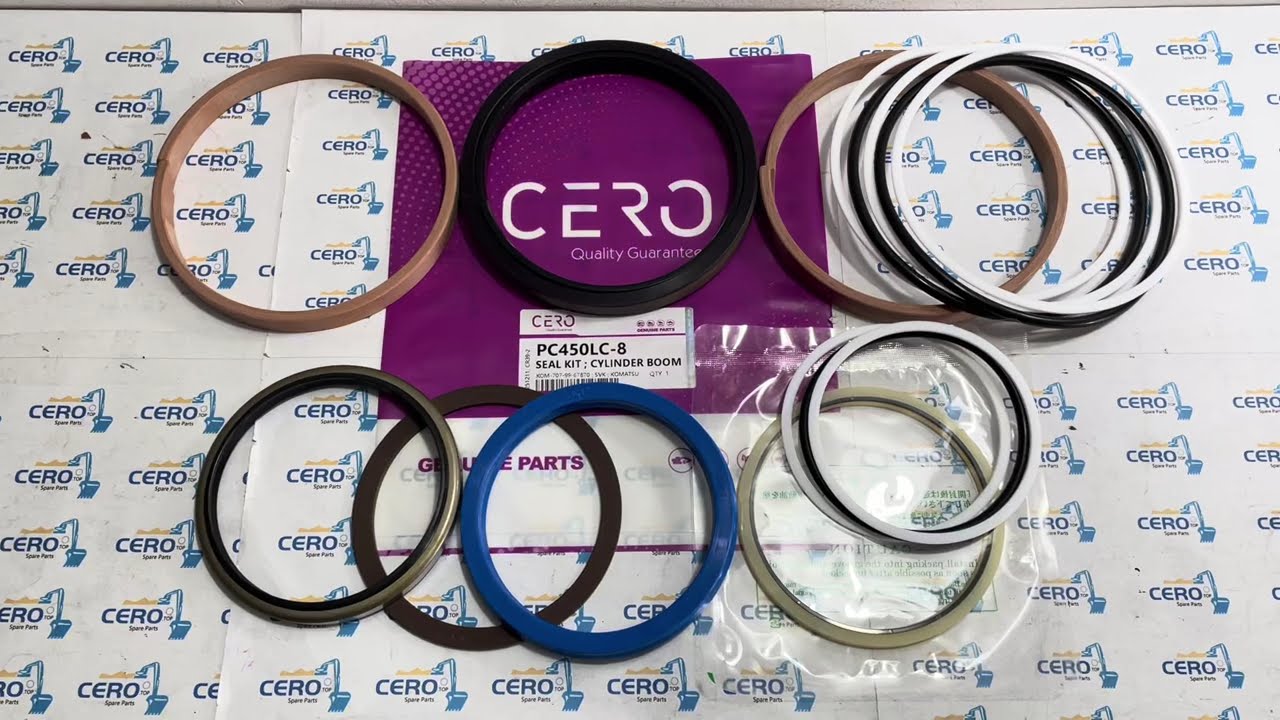 KOMATSU PC450LC-8 BOOM CYLINDER SEAL KIT 707-99-67870 7079967870 SERVICE KIT