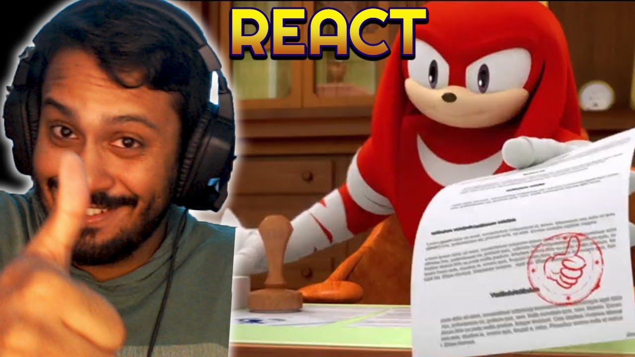 ESSE REACT FOI APROVADO PELO KNUCKLES!! Reagindo a Knuckles Aprovando Memes (e outras coisas)