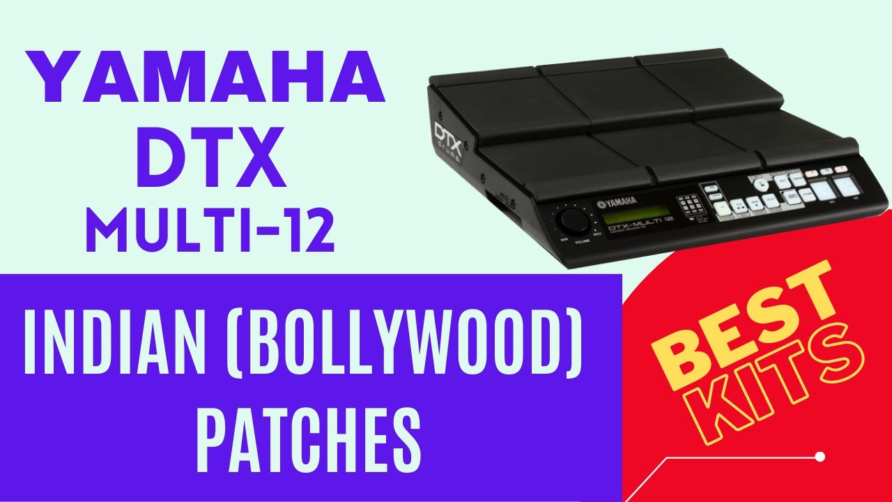 Yamaha DTX Multi 12 | Indian | bollywood kits