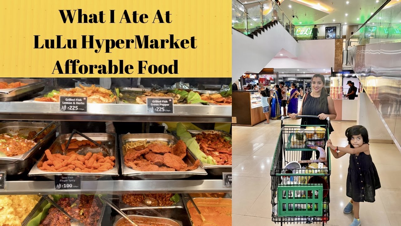What I Ate At LuLu HyperMarket | Affordable Food Options | LuLu Mall Food Kochi Hindi Vlog