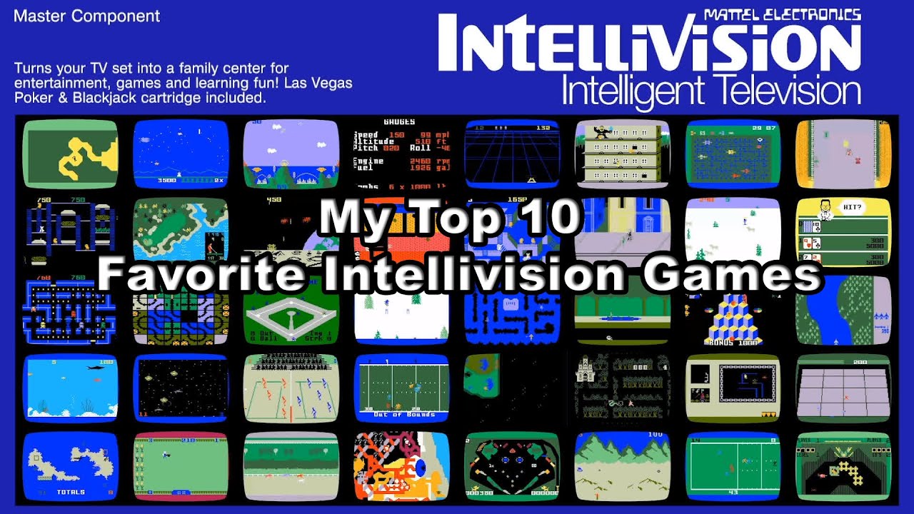 My Top 10 Favorite Intellivision Games