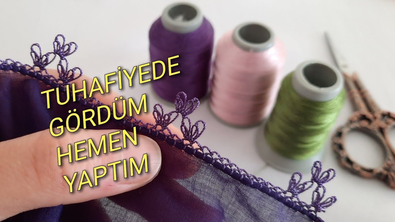 Tuhafiyede Gördüm Hemen yaptım 😊🤗 /kolayigneoyasimodeli/igneoyasifatma 