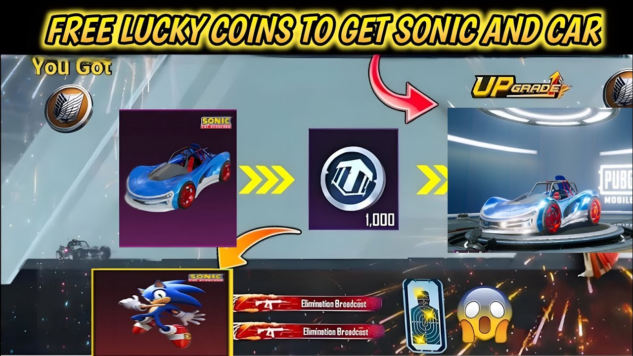How to Get Sonic Companion & Sonic Buggy FOR FREE 🦔🚗 ｜ PUBG Mobile x Sonic Event Guide