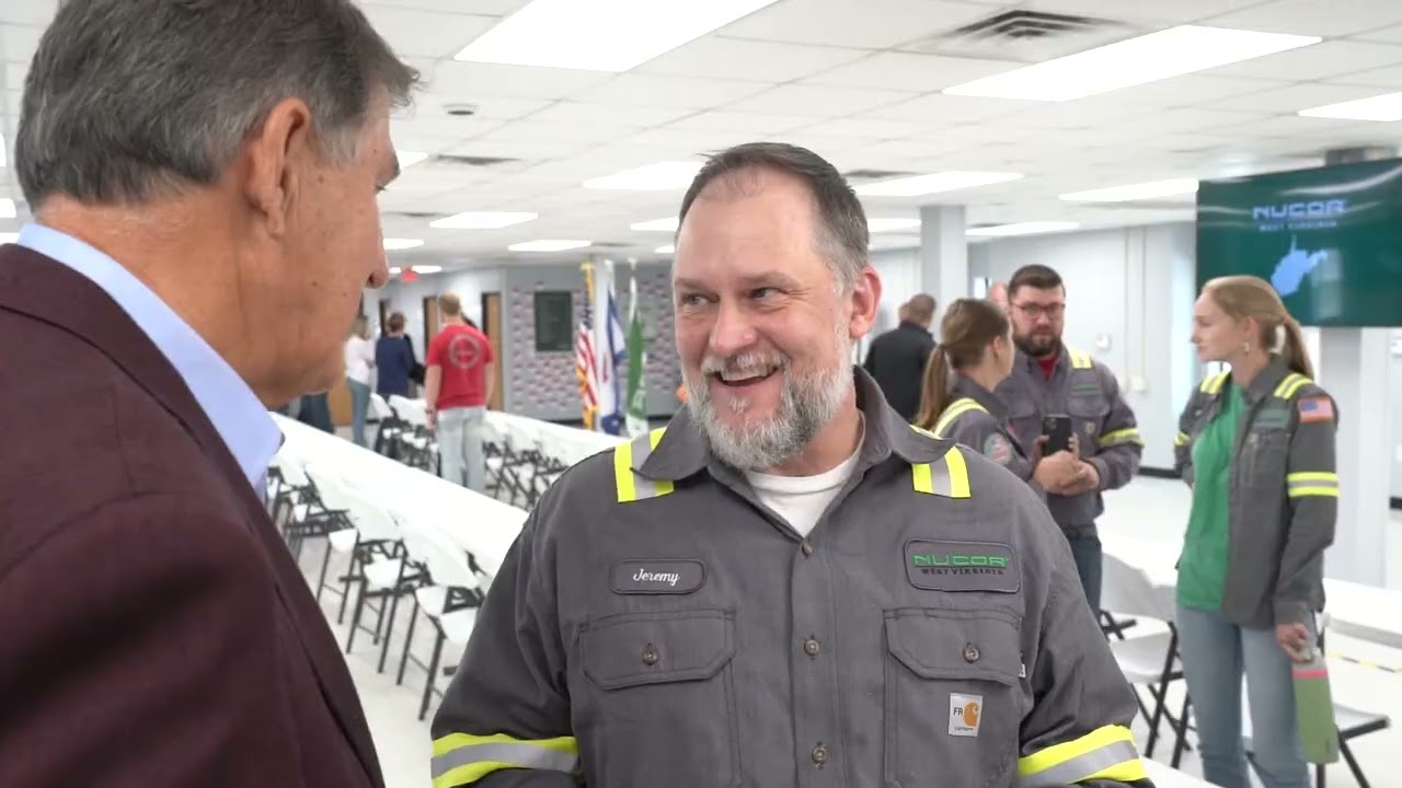Manchin Tours Future Site Of Nucor's More Than $3 Billion Factory