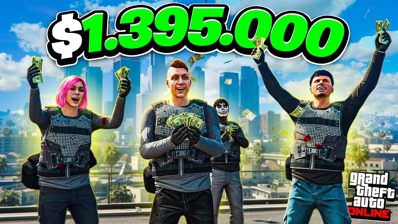 COMO FIZ MAIS DE 1 MILHÃO COMEÇANDO DO ZERO NO GTA 5 ONLINE!