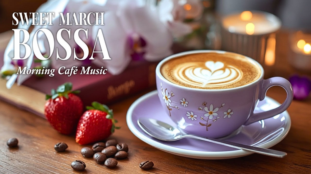 Cozy Spring Coffee Jazz ☕ Sweet Morning Café Vibes & Smooth Bossa Nova for a Calm Start to Your Day
