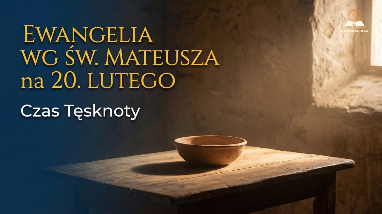 Dlaczego pościmy? Tęsknota za Bogiem | Ewangelia wg św. Mateusza (Mt 9, 14-15)