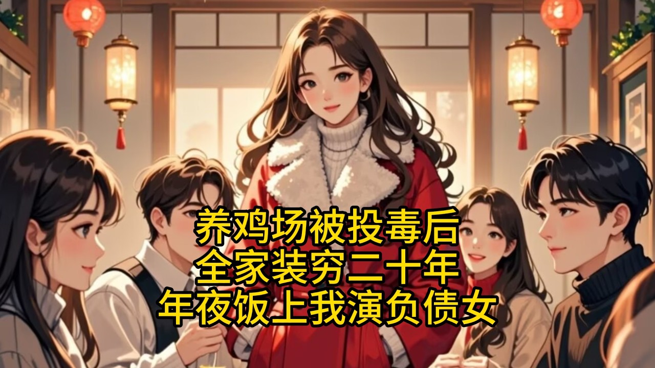 【完结文】养鸡场被投毒后，全家装穷二十年，年夜饭上我演负债女