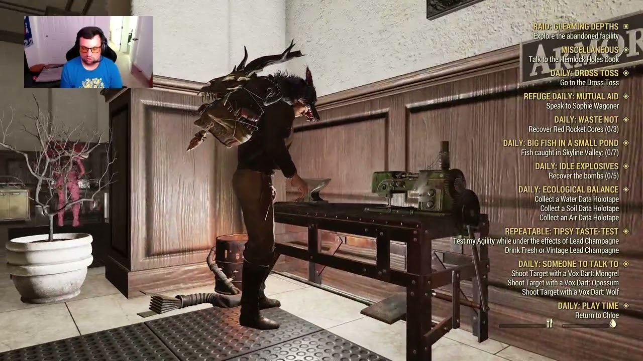 fallout 76 big foot , rip daring and adventure ! 1 sub = 10 thank you squats !gt subs 8/35